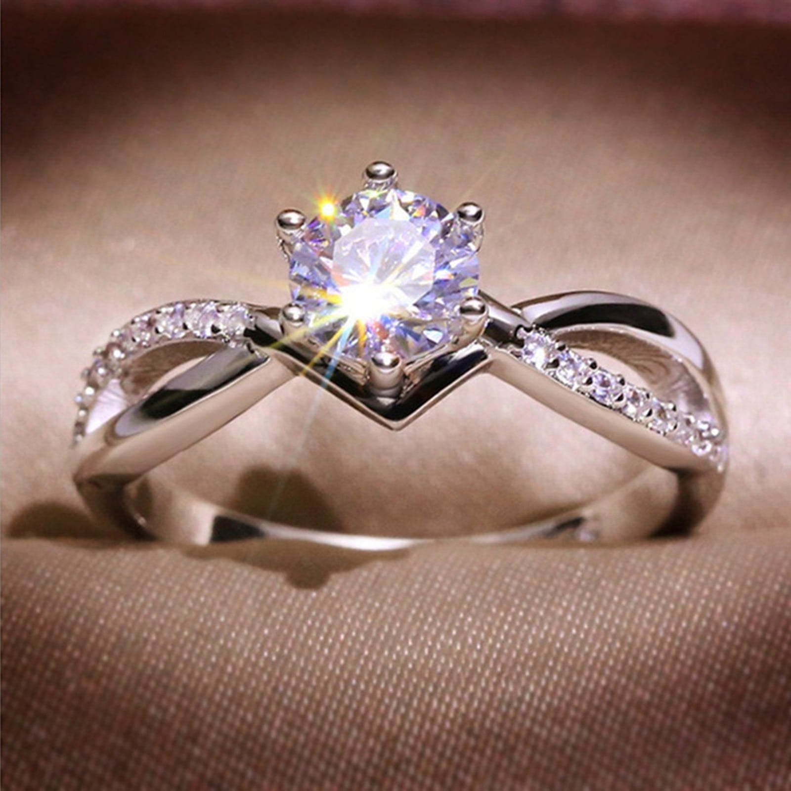 Classic Diamond Solitaire Ring