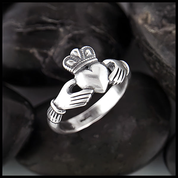 Sterling Silver Claddagh Ring